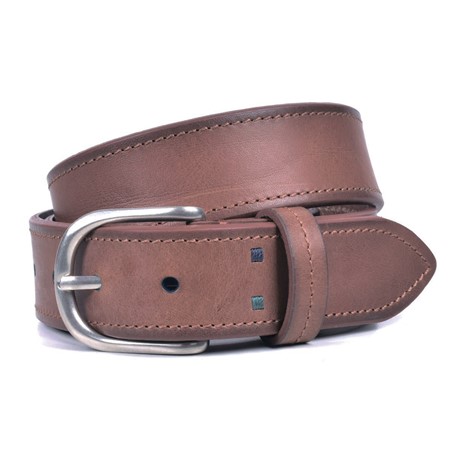 750/35 8588 brown 02 Ремень Miguel Bellido (длина 105-115)