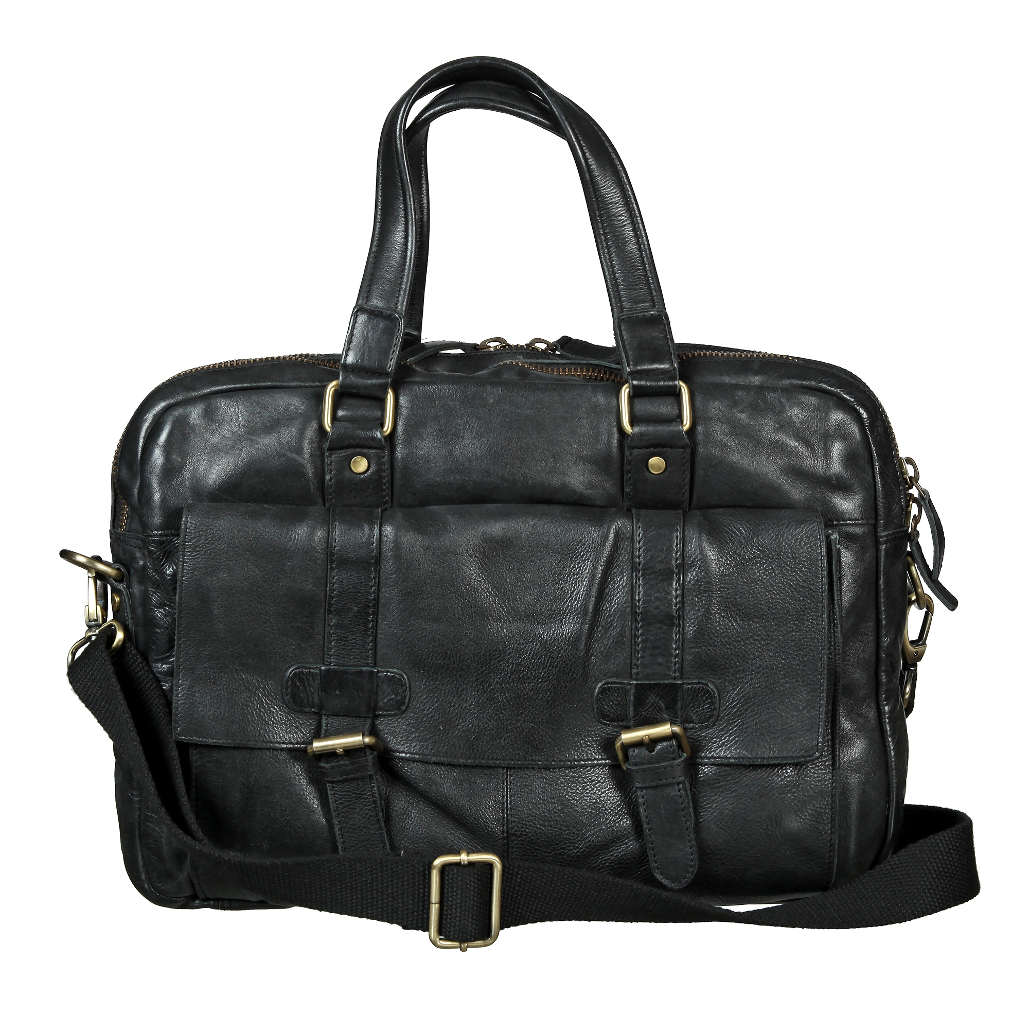 4001381 black Бизнес сумка Gianni Conti — в полный экран