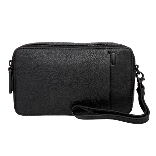 1812218 black Клатч мужской Gianni Conti