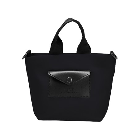 1204 Black Сатин Сумка Antan