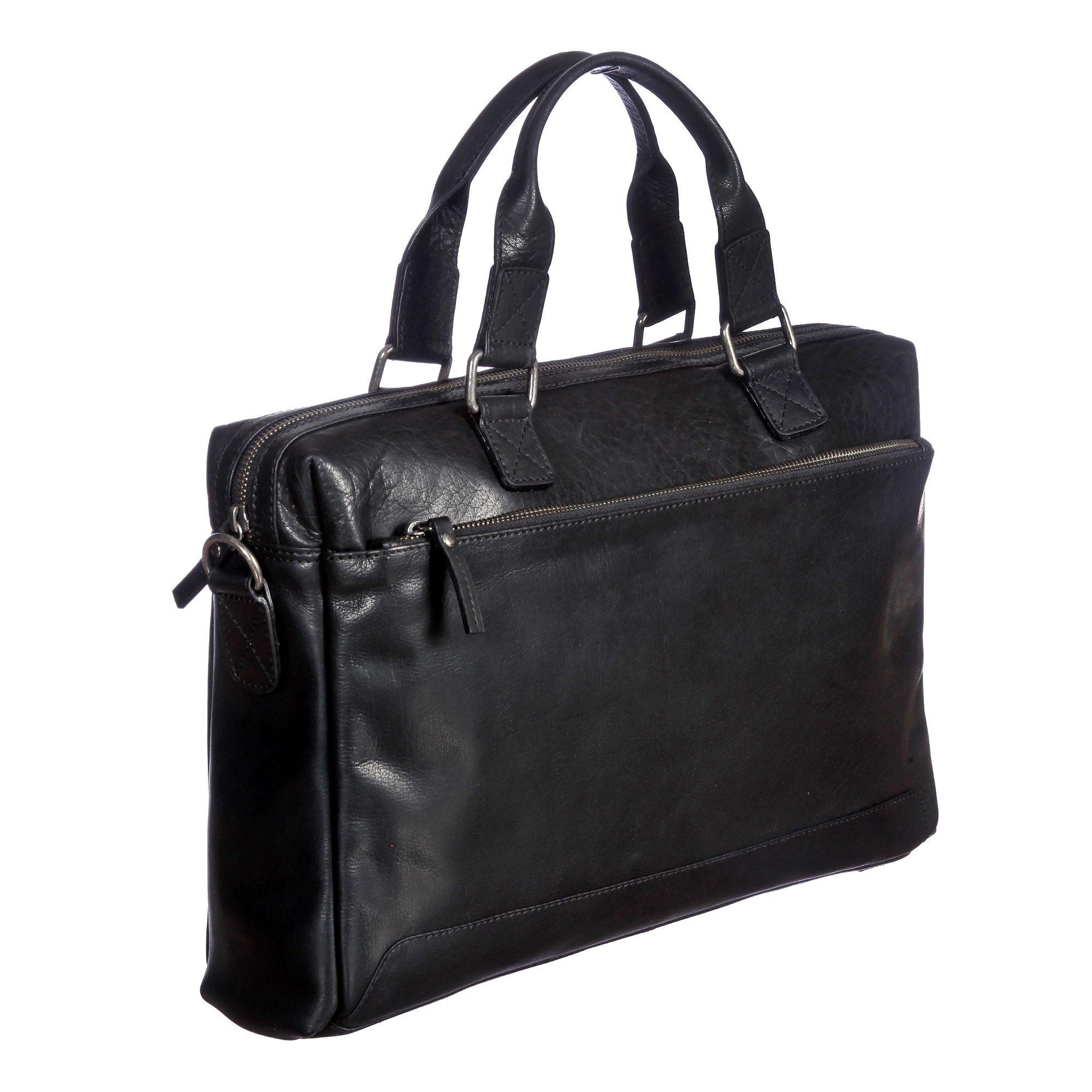 4111374 black Бизнес-сумка Gianni Conti — в полный экран