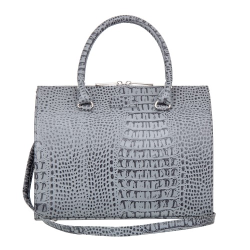 7523 Croco grey Caprice Женская сумка Sergio Belotti