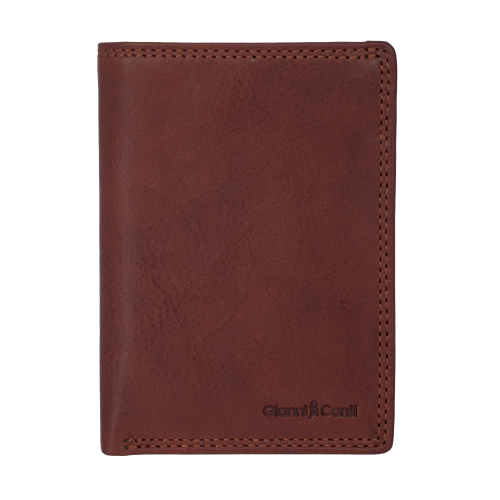 917038 dark brown Портмоне Gianni Conti