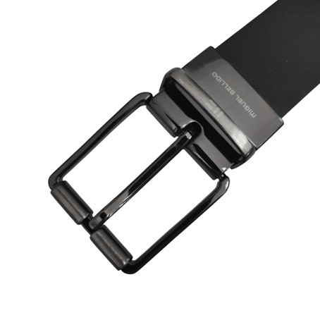 568/35 5313 black/brown 50 Ремень двухсторонний Miguel Bellido (длина 105-115) #2