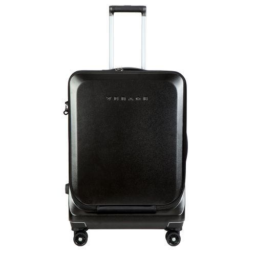 GM19031WII25 black Чемодан-тележка Verage