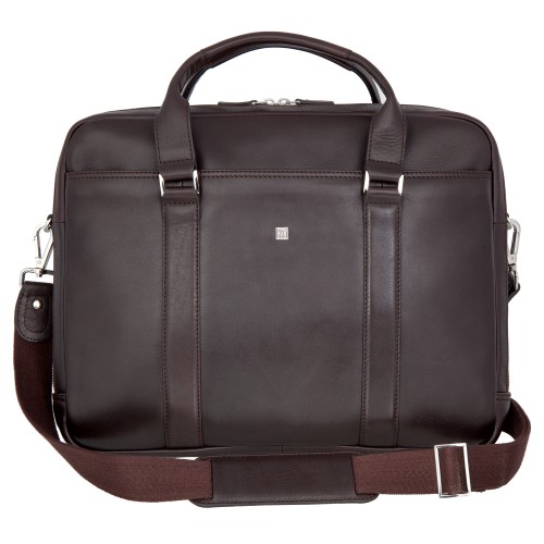 6035 VT Genoa dark brown Бизнес-сумка Sergio Belotti