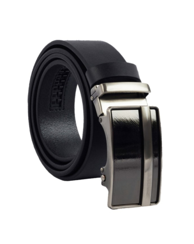 3052092 Black Ремень с пряжкой автомат Conti Uomo