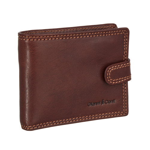917172 dark brown Портмоне Gianni Conti