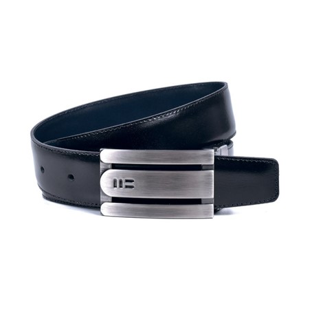 430/32 3238 black/navy blue 136 Ремень двухсторонний Miguel Bellido