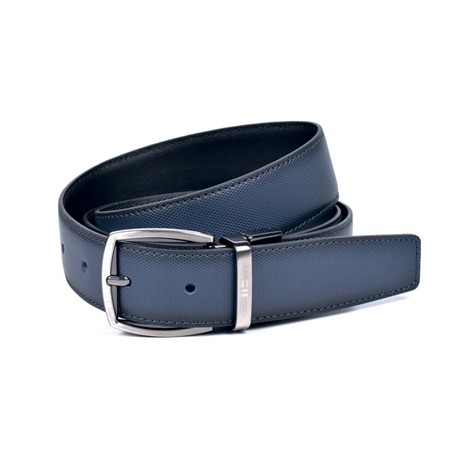 418/32 3284 navy/black 117 Ремень двухсторонний Miguel Bellido