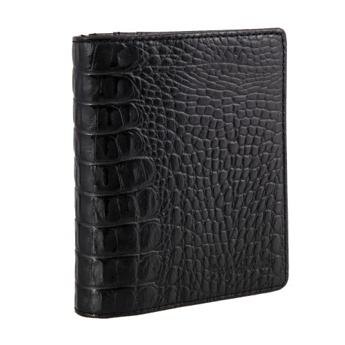 7501 croco black Портмоне Sergio Belotti