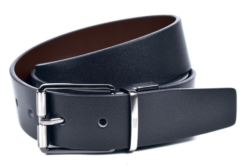 568/35 5313 black/brown 50 Ремень двухсторонний Miguel Bellido