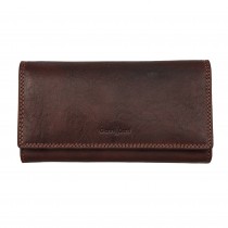 918144 dark brown Портмоне Gianni Conti