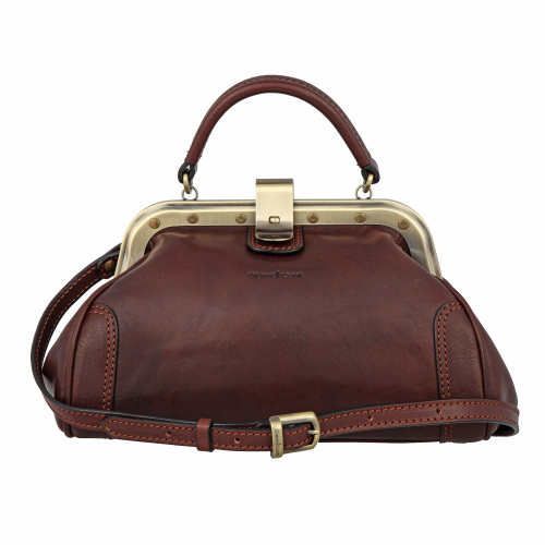 913317 dark brown Женская сумка Gianni Conti