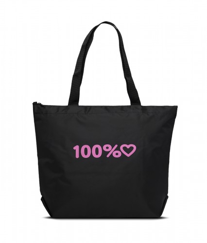 1-111 100% love/black Сумка шоппер Antan