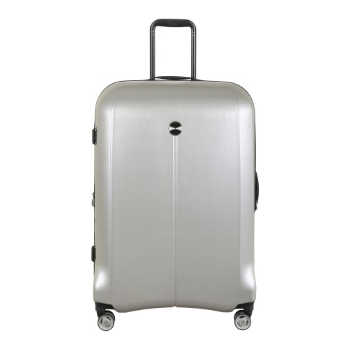 GM20075W28 brushed silver Чемодан-тележка Verage