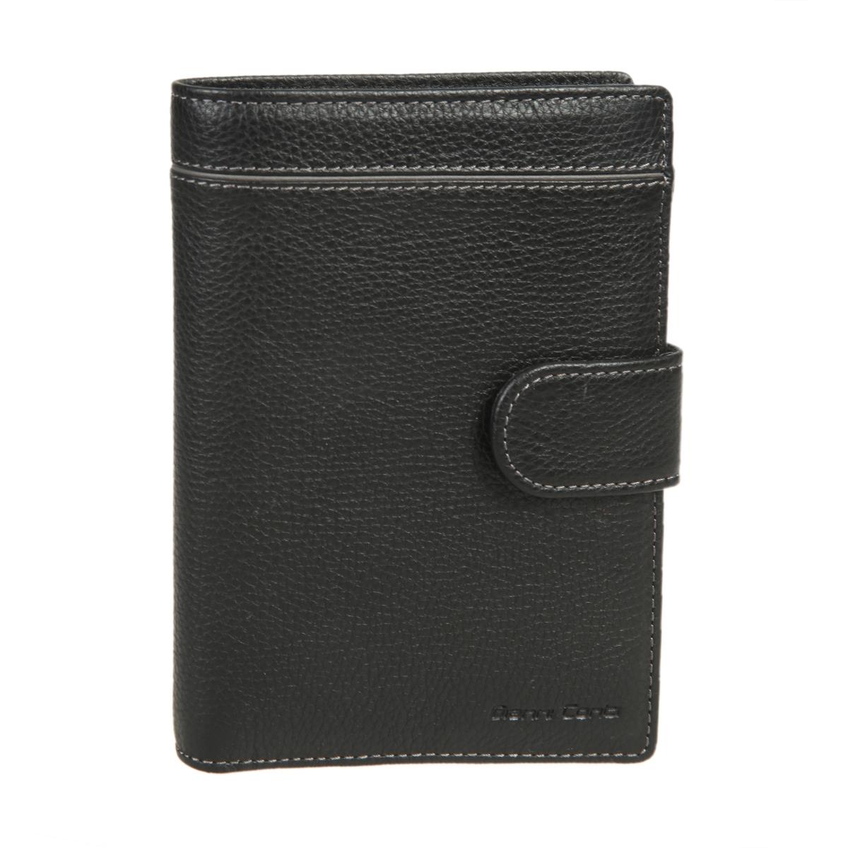 1818457 black Портмоне с обложкой для паспорта Gianni Conti — в полный экран