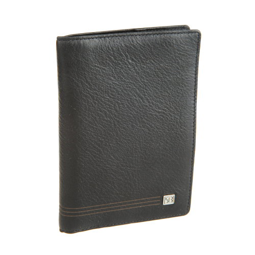 2464 west black Обложка для паспорта Sergio Belotti