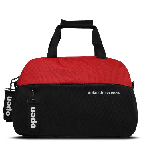 2-168 red/black ПЭ Сумка дорожная Antan