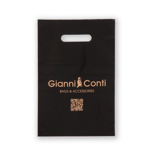 Подарочный пакет S Черный Gianni Conti