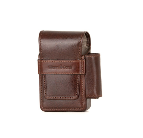 9405067 brown Чехол для сигарет и зажигалки Gianni Conti