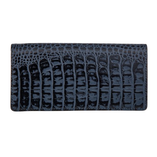 7502 croco blue Портмоне Sergio Belotti