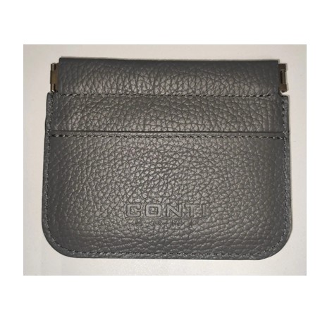15-62 grey Картхолдер-монетница Conti UOMO