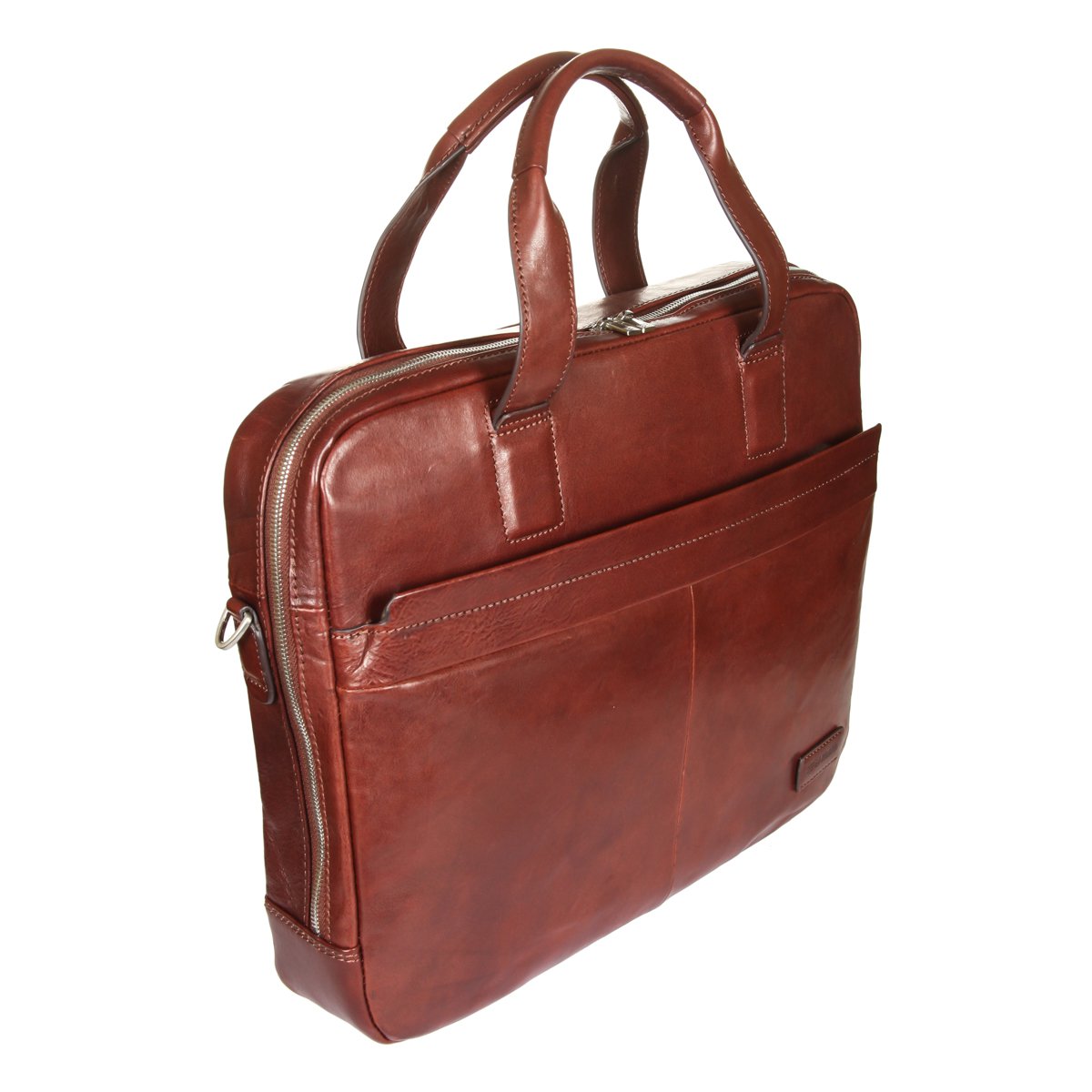 9992 VEGETALE brown Бизнес-сумка Sergio Belotti — в полный экран
