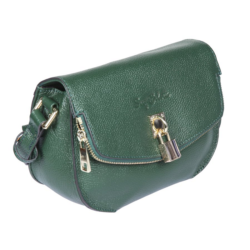Сумка Sergio Belotti 287-21 grass green, 23x16 см, Натуральная кожа ...