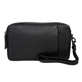 1812218 black Клатч мужской Gianni Conti