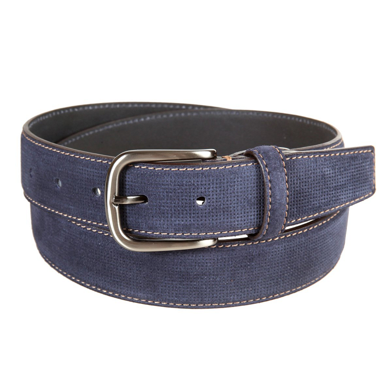 980/35 7705/13 navy blue 12 Ремень Miguel Bellido (длина 115-125)