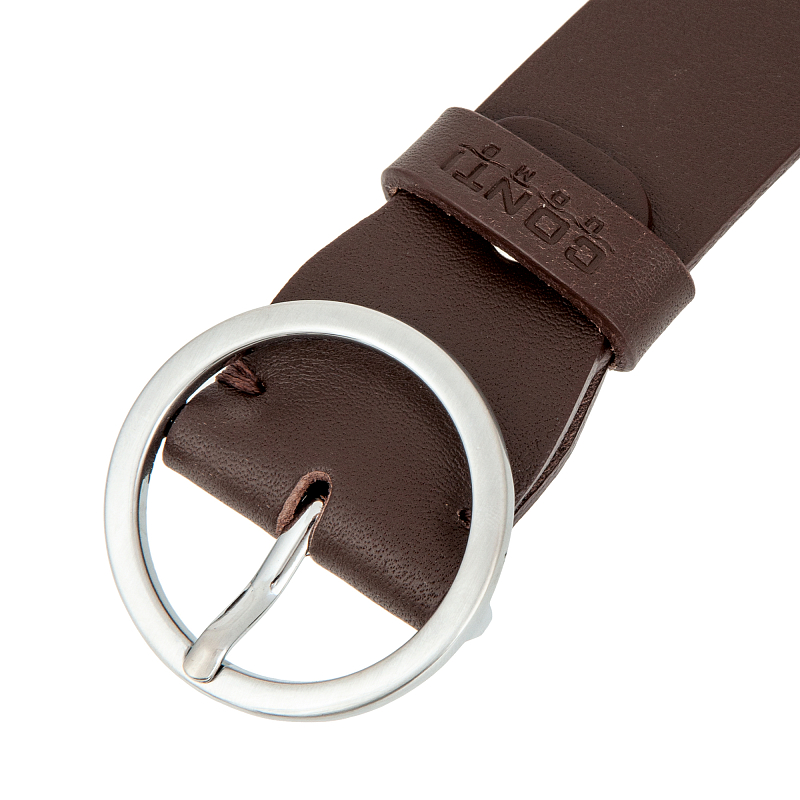 3019198 Brown Ремень женский Conti Uomo (длина 100) #2