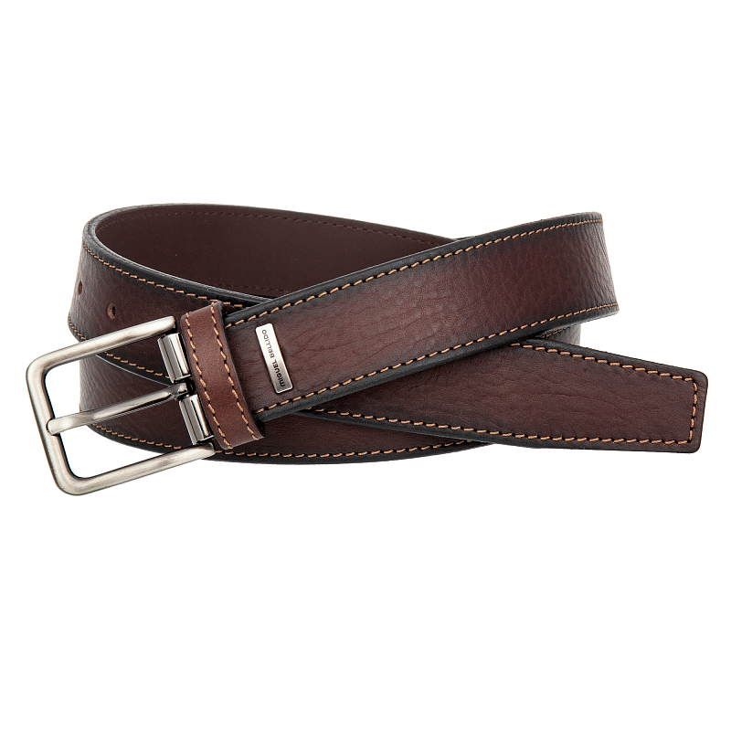 365/32 2566 brown 02 Ремень Miguel Bellido (длина 110-120) #3