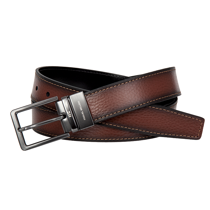 441/35 5302 med brown/black 40 Ремень Miguel Bellido (длина 105-115) #4 441/35 5302 med brown/black 40 Ремень Miguel Bellido (длина 105-115) #4