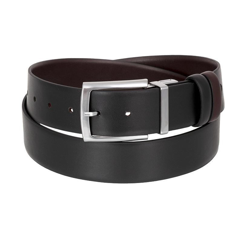 40123 Black/Brown Ремень двухсторонний Conti Uomo (длина 110)