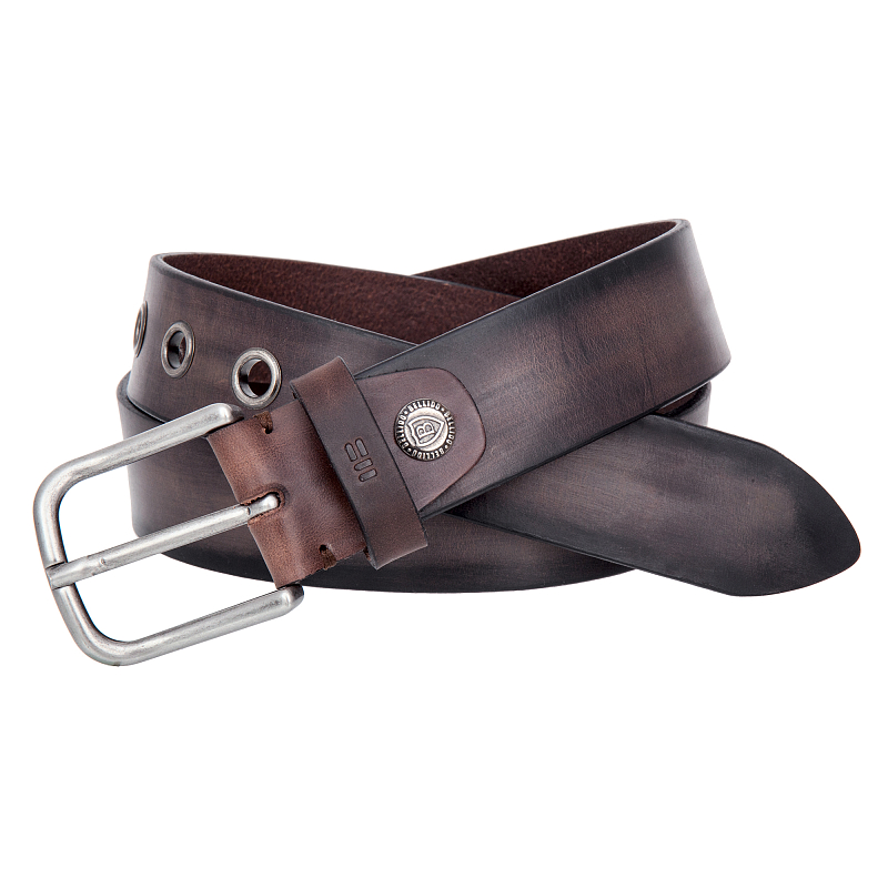 4285/40 8900 brown 02 Ремень Miguel Bellido (длина 110-120) #3