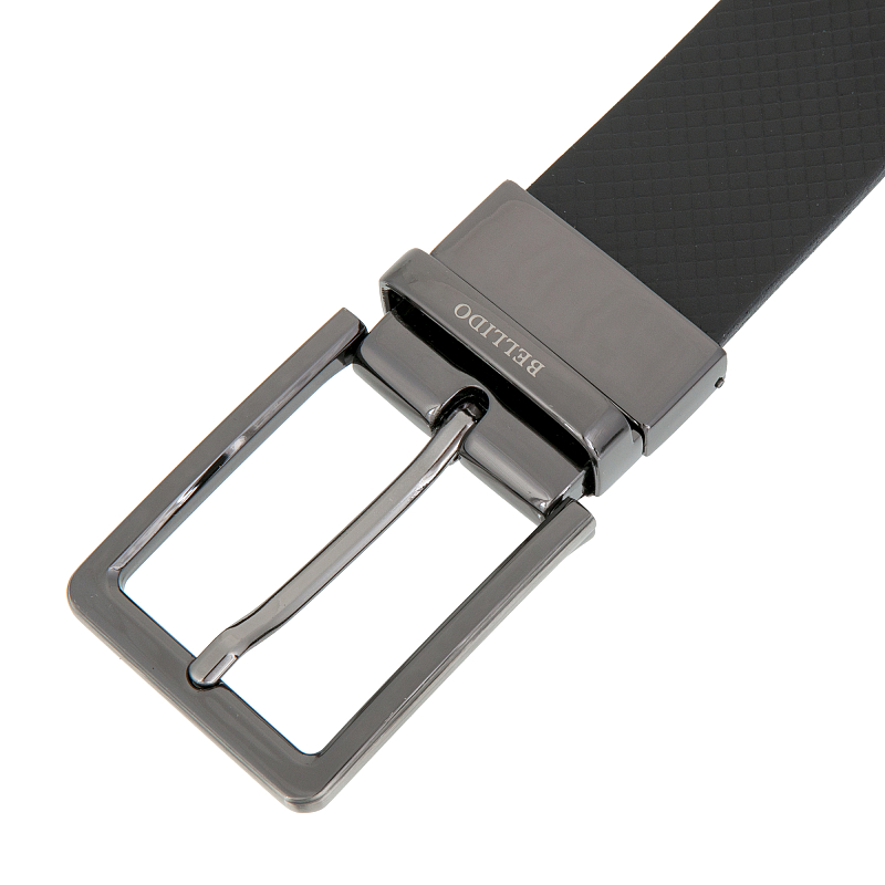 423/35 5302 black/navy blue 136 Ремень двухсторонний Miguel Bellido (длина 115-125) #3