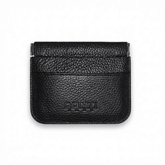 15-62 black Картхолдер-монетница Conti UOMO