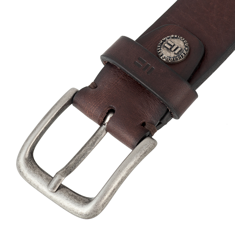 4345/40 1682 dark brown 04 Ремень Miguel Bellido (длина 105-115) #2