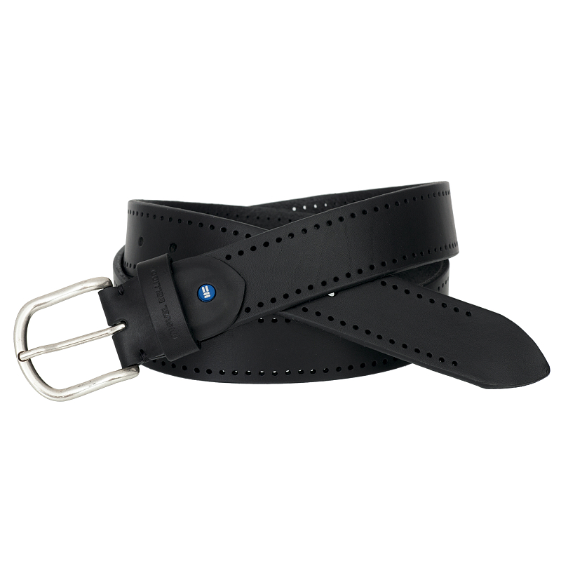 700/35 8915 black 01 Ремень Miguel Bellido (длина 105-115) #3