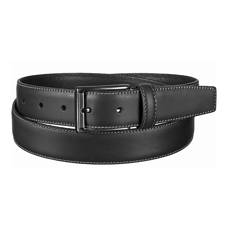 385/32 8516/13 black 01 Ремень Miguel Bellido (длина 100-110)