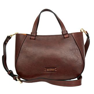 910769 dark brown Женская сумка Gianni Conti