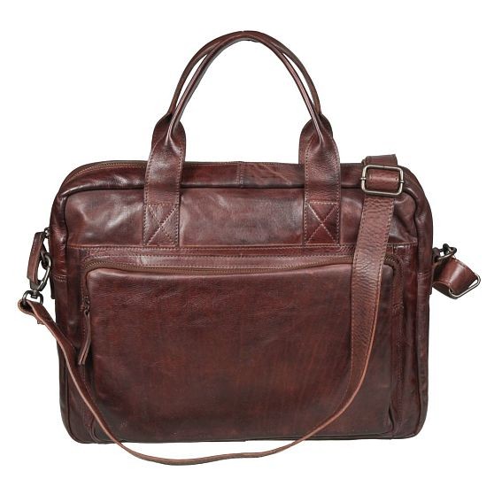 4101266 brown Бизнес-сумка Gianni Conti — детальное фото товара