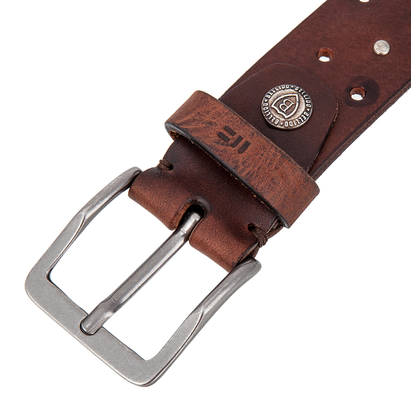 4305/40 9591 light brown 18 Ремень Miguel Bellido (длина 110-120) #2