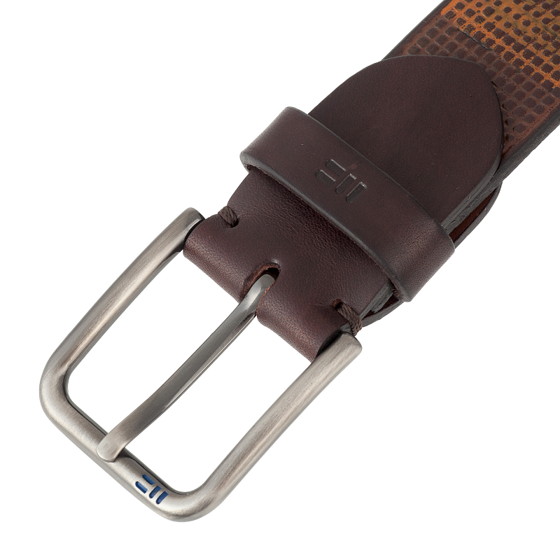 755/35 2652 brown-orange 120 Ремень Miguel Bellido (длина 105-115) #2