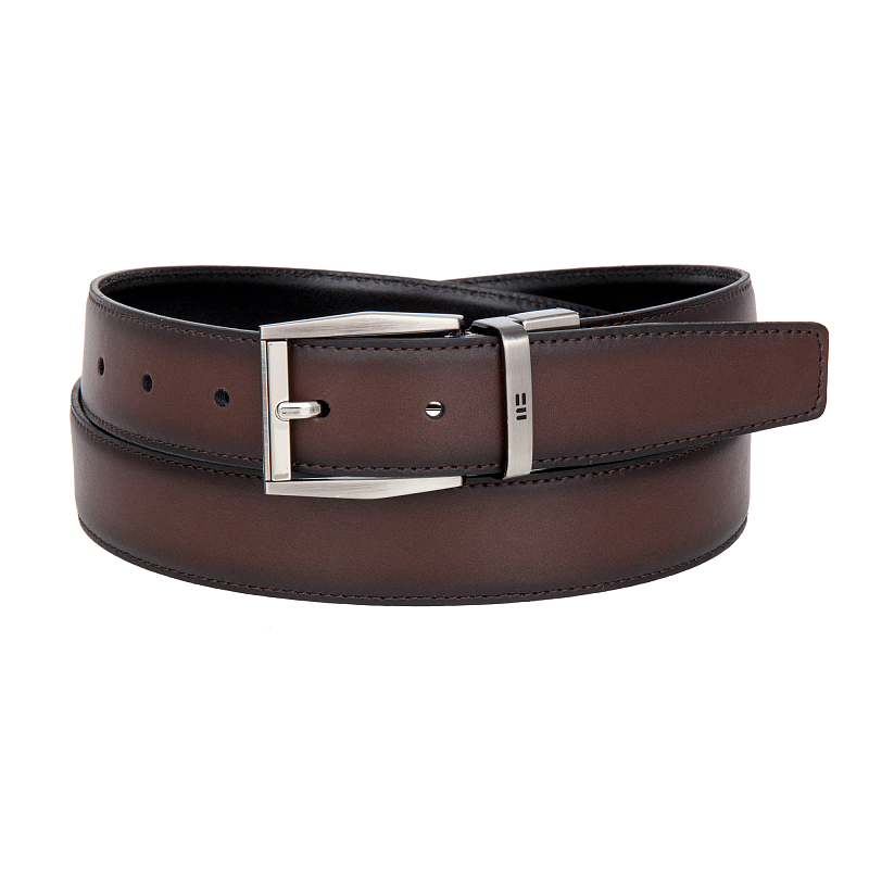 419/32 prov 3 brown/black 110 Ремень Miguel Bellido (длина 110-120)