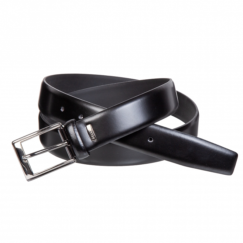 125/32 5568/09 black 01 Ремень Miguel Bellido (длина 100-110) #2