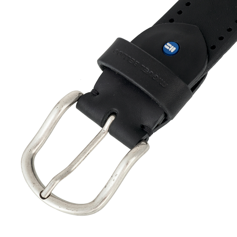 700/35 8915 black 01 Ремень Miguel Bellido (длина 105-115) #2