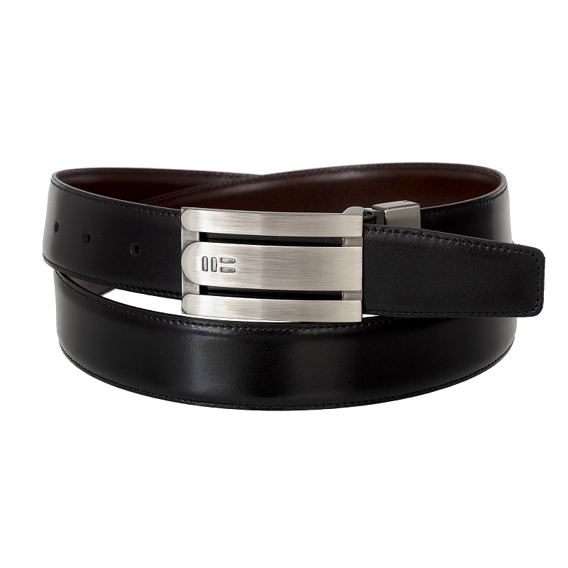 430/32 3238 black/brown 50 Ремень двухсторонний Miguel Bellido (длина 105-115)