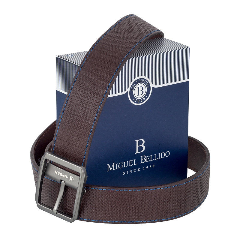 4000/35 0903/15 brown 02 Ремень Miguel Bellido (длина 095-105) #4